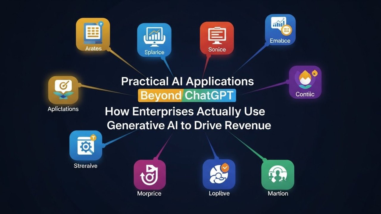 Practical AI Applications Beyond ChatGPT: How Enterprises Actually Use Generative AI to Drive Revenue